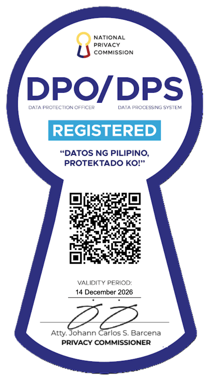 National Privacy Commission — DPO/DPS Registered
